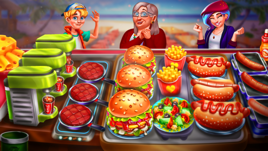 اسکرین شات بازی Tasty Cooking: Restaurant Game 1