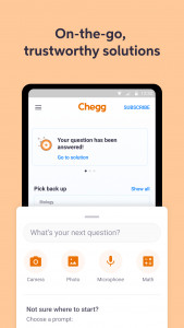 اسکرین شات برنامه Chegg Study - Homework Helper 2