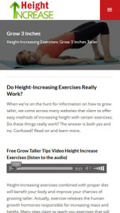 اسکرین شات برنامه Height Increase Exercises 2