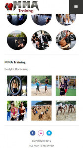 اسکرین شات برنامه MMA Training and Fitness 4
