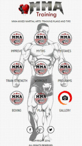 اسکرین شات برنامه MMA Training and Fitness 1
