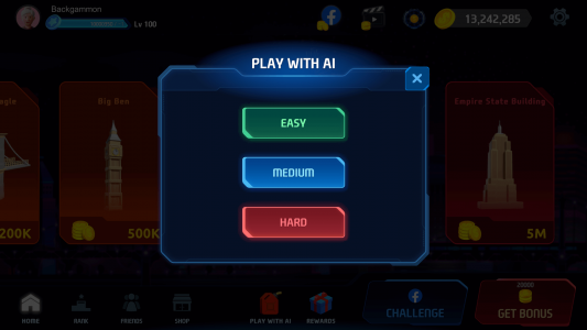 اسکرین شات 5 بازی Backgammon