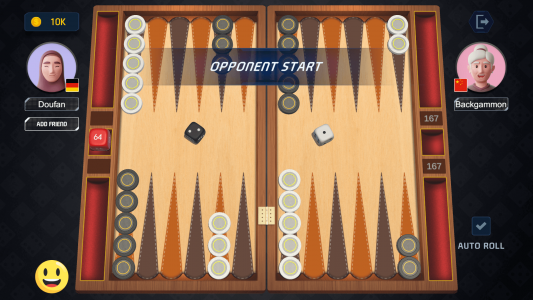 اسکرین شات 1 بازی Backgammon