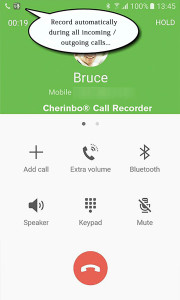 اسکرین شات برنامه Call Recorder by Cherinbo 1