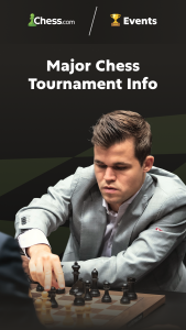 اسکرین شات 1 برنامه Chess Events: Games & Results