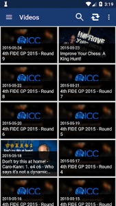 اسکرین شات بازی Chess at ICC 4