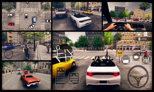 اسکرین شات بازی Real Car Parking - Open World 1