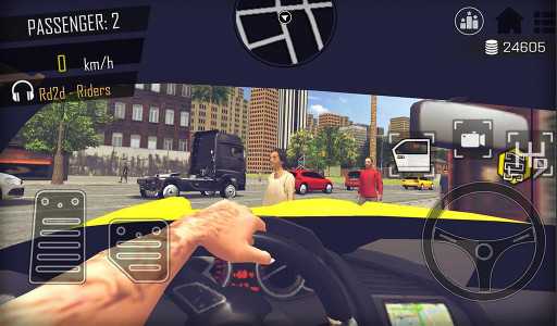 اسکرین شات بازی Crazy Open World Taxi Driver 3