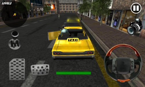 اسکرین شات بازی Extreme Taxi Crazy Driving Simulator 2018 3