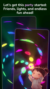 اسکرین شات 6 برنامه Color Lights Flashlight
