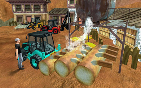 اسکرین شات بازی Chicken Transporter Truck – Poultry Farm Builder 3