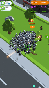 اسکرین شات بازی Zombie Crowd City 1