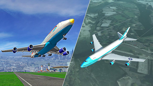 اسکرین شات بازی Indian Airplane Flight Sim 2