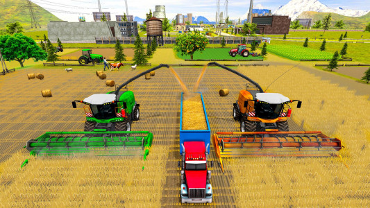 اسکرین شات بازی Big Farming Tractor Simulator Harvestr Real Farmer 7