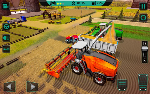اسکرین شات بازی Big Farming Tractor Simulator Harvestr Real Farmer 5