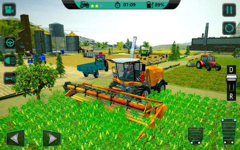 اسکرین شات بازی Big Farming Tractor Simulator Harvestr Real Farmer 4