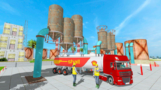 اسکرین شات بازی Big Oil Tanker Truck US Oil Tanker Driving Sim 7