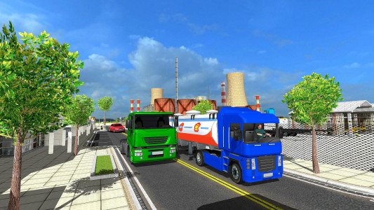 اسکرین شات بازی Big Oil Tanker Truck US Oil Tanker Driving Sim 6