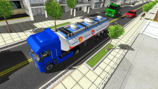 اسکرین شات بازی Big Oil Tanker Truck US Oil Tanker Driving Sim 3