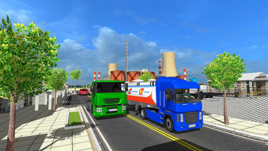 اسکرین شات بازی Big Oil Tanker Truck US Oil Tanker Driving Sim 2