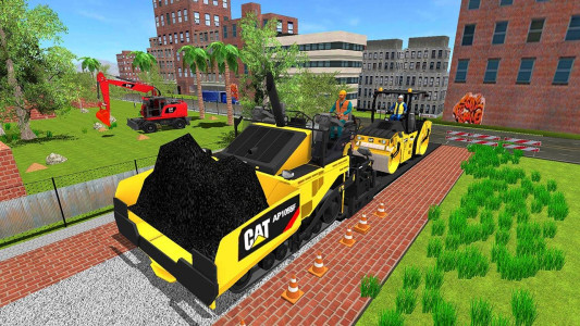 اسکرین شات بازی Front Loader Highway Road Construction Builder2020 5