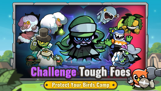 اسکرین شات 4 بازی Birds Camp——Casual TD Game