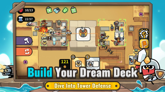 اسکرین شات 1 بازی Birds Camp——Casual TD Game