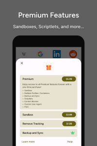 اسکرین شات برنامه Hermit — Lite Apps Browser 8