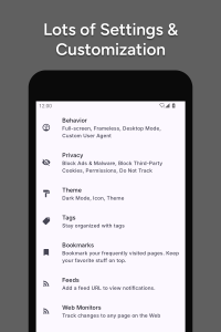 اسکرین شات 5 برنامه Hermit — Lite Apps Browser