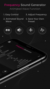 اسکرین شات برنامه Frequency Sound Generator 3