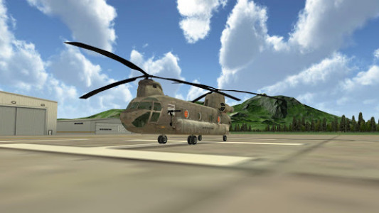 اسکرین شات بازی Chinook Helicopter Flight Sim 8