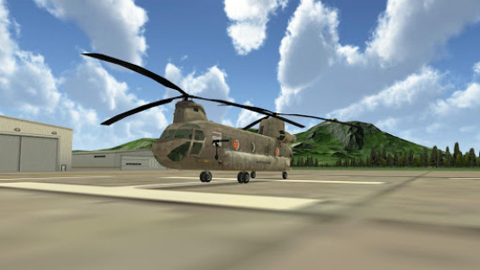 اسکرین شات بازی Chinook Helicopter Flight Sim 5