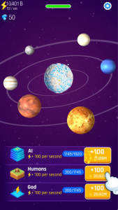 اسکرین شات بازی Idle World - Build The Planet 6