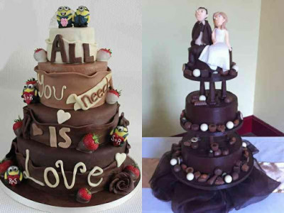 اسکرین شات برنامه Chocolate Wedding Cake 2