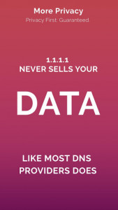اسکرین شات برنامه One DNS - Faster, Private Internet & Unblock Sites 4