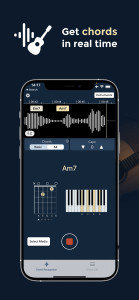 اسکرین شات 1 برنامه Chord ai - learn any song