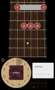 اسکرین شات برنامه ChordBank: Guitar Chords 6