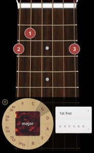 اسکرین شات برنامه ChordBank: Guitar Chords 1
