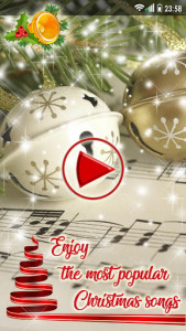 اسکرین شات برنامه Christmas Songs Live Wallpaper with Music 🎶 7