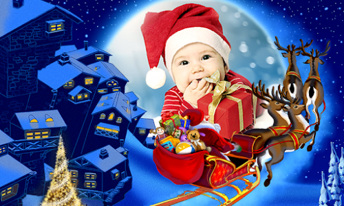 اسکرین شات برنامه Christmas Photo Frames 5