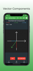 اسکرین شات 4 برنامه Physics Toolbox Accelerometer