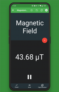 اسکرین شات 3 برنامه Physics Toolbox Sensor Suite