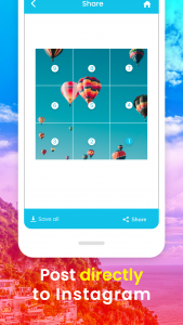 اسکرین شات برنامه 9Cut - Photo Layout Grid Maker 2