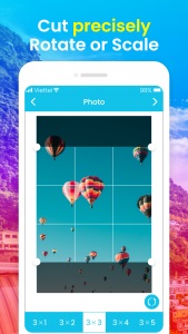 اسکرین شات برنامه 9Cut - Photo Layout Grid Maker 1