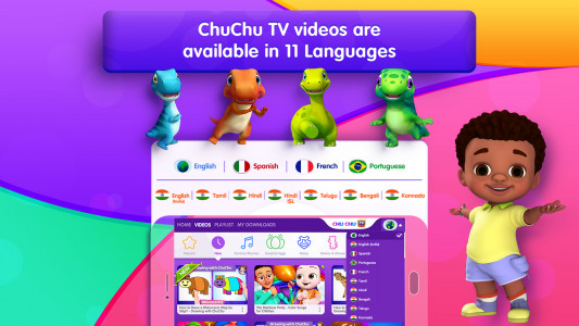 اسکرین شات برنامه ChuChu TV Nursery Rhymes Pro 6