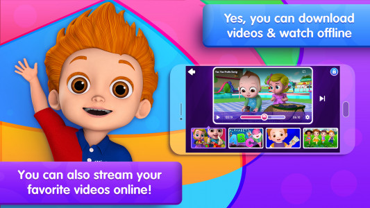 اسکرین شات برنامه ChuChu TV Nursery Rhymes Pro 2