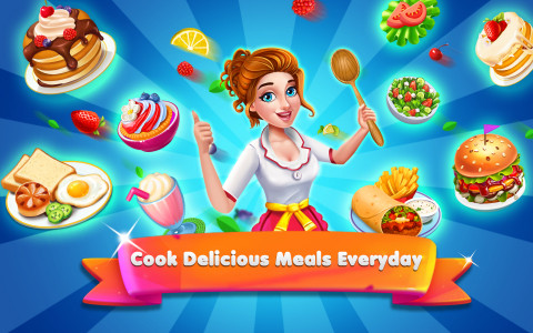 اسکرین شات برنامه Restaurant Fever Cooking Games 5