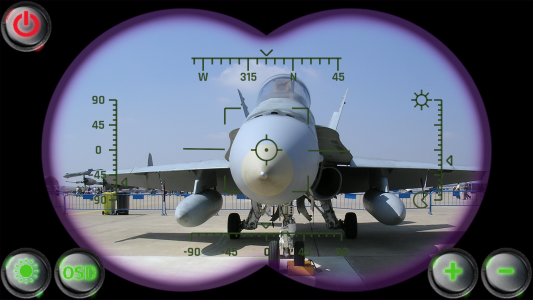 اسکرین شات 1 برنامه Military Binoculars Simulated