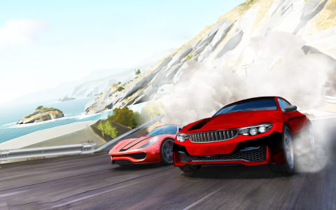 اسکرین شات بازی Fast Cars Drag Racing game 6