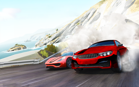 اسکرین شات 6 بازی Fast Cars Drag Racing game